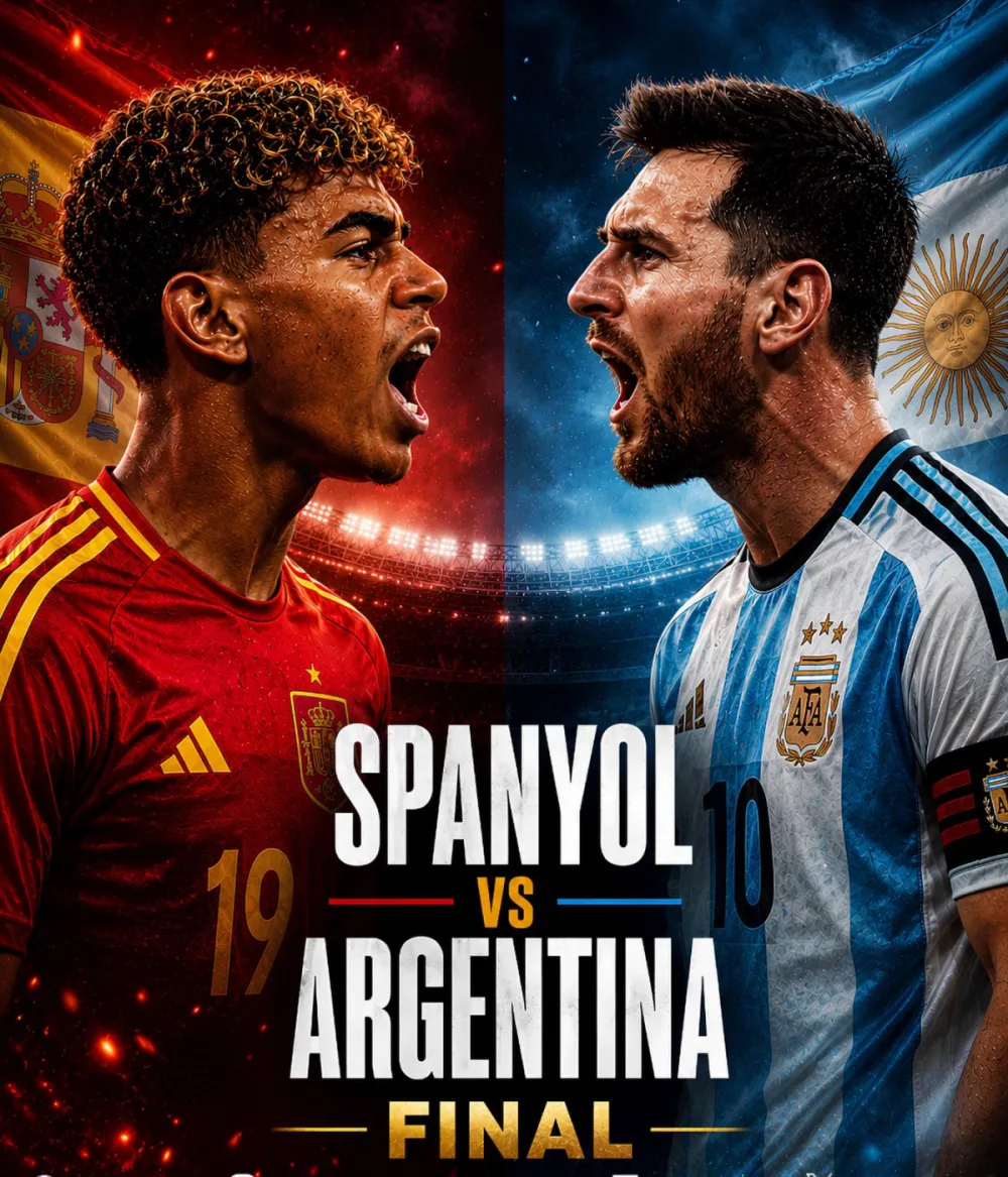 Final Spanyol vs Argentina