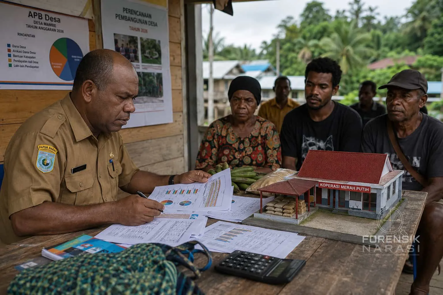 58 Persen Dana Desa Papua Barat untuk Koperasi Merah Putih