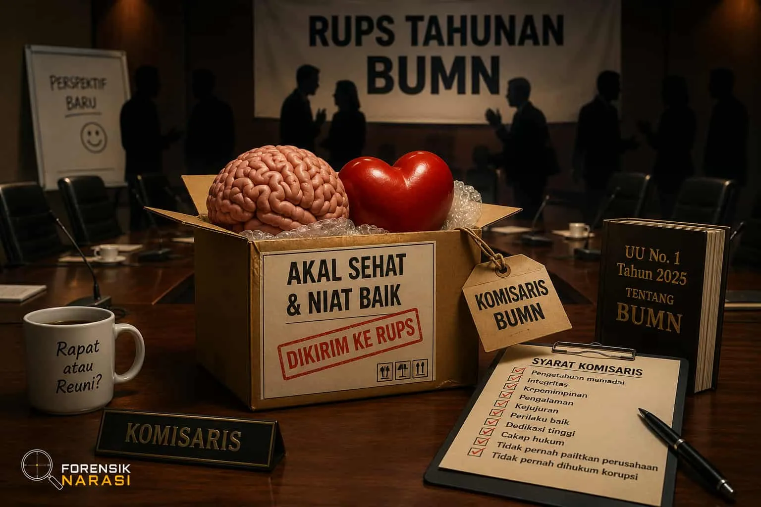 Akal Sehat Dikirim ke RUPS
