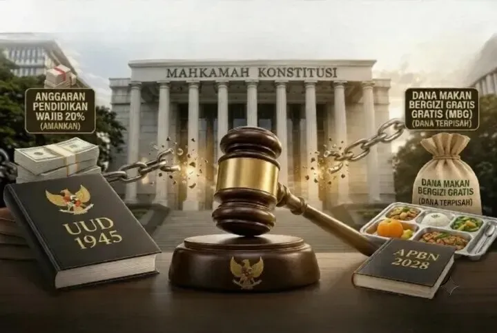 Aroma Anyir di Ujung Palu: Mengurai Kejanggalan Penundaan Pemisahan Anggaran Makan Bergizi oleh MK