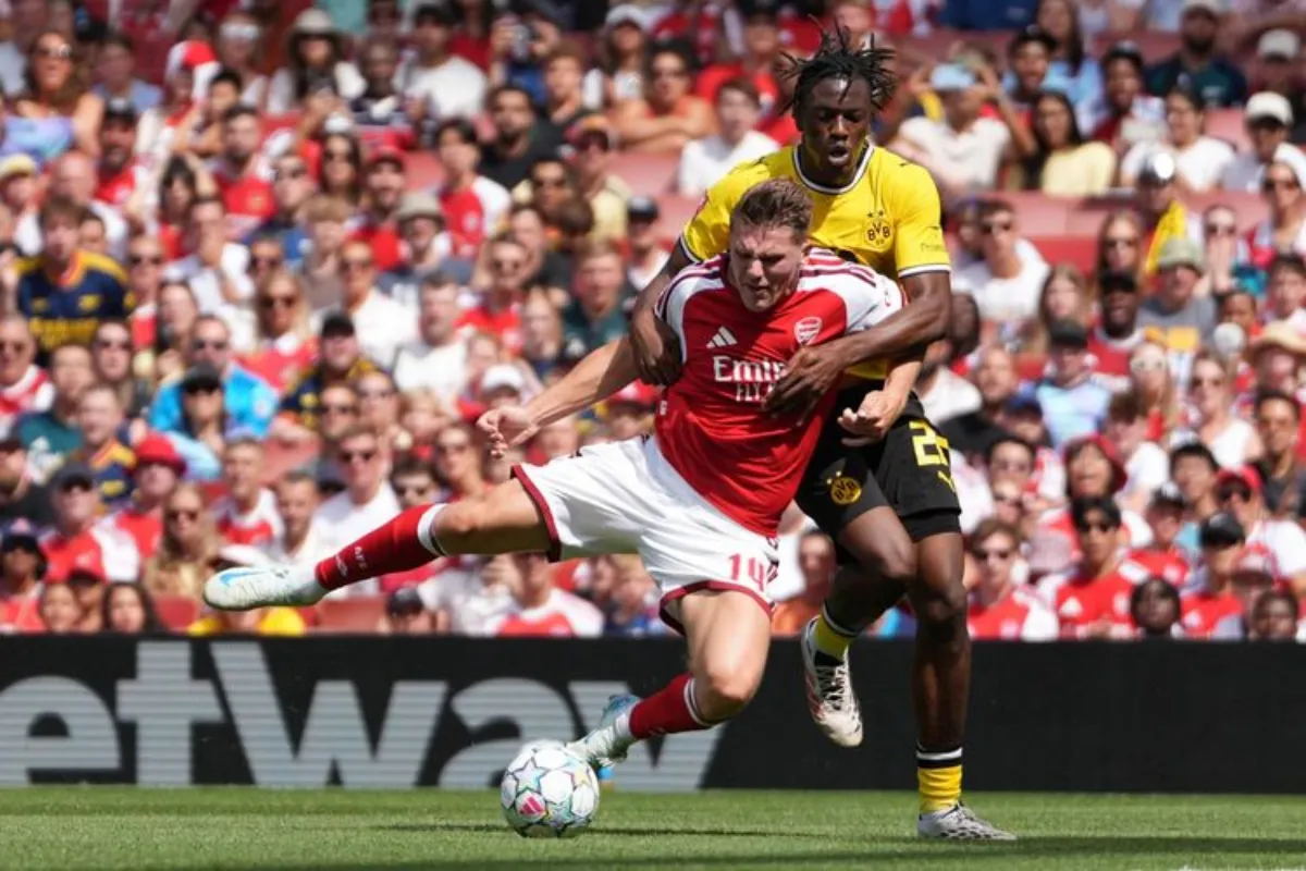 Arsenal Kalah 2-3 dari Dortmund di Emirates Cup