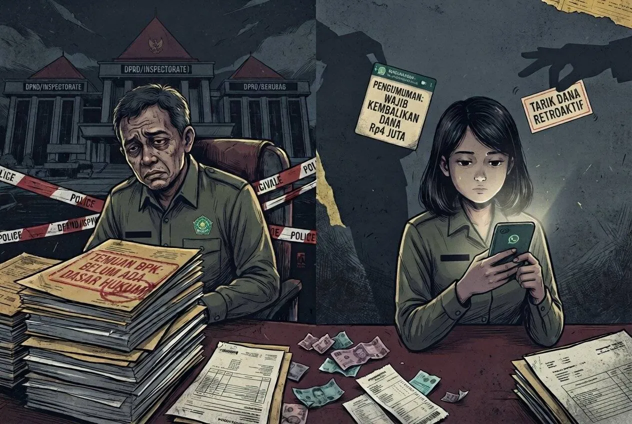 Bayang-Bayang Birokrasi di Balik Tunjangan Guru: Mengurai Polemik Pengembalian Insentif di Kutai Kartanegara dan Semarang