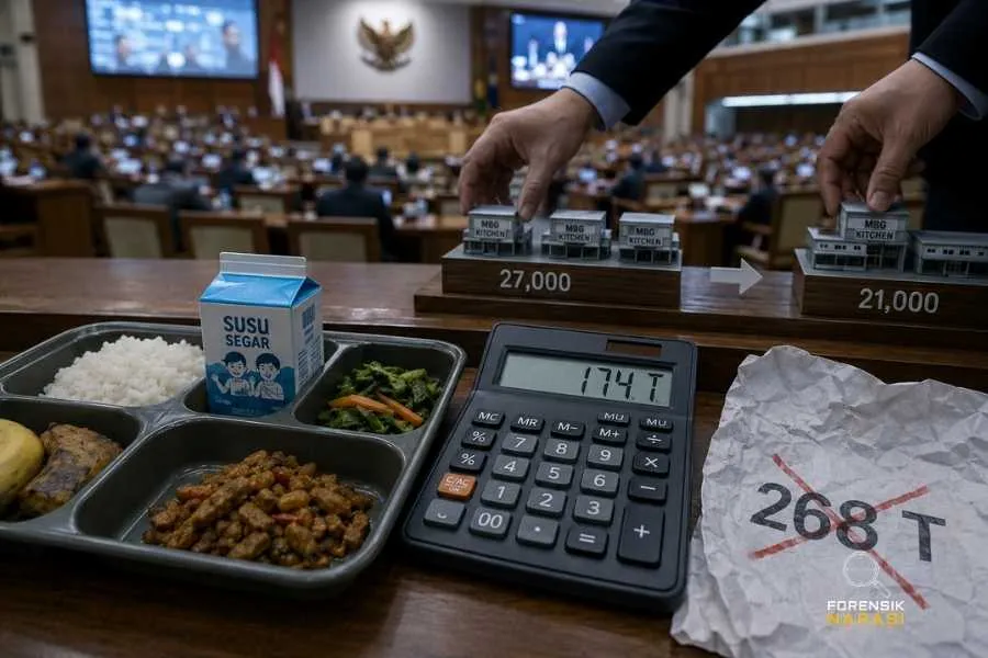 MBG Disicil, Jadi Rp174 Triliun: Janji Besar yang Mulai “Dihitung Realistis”
