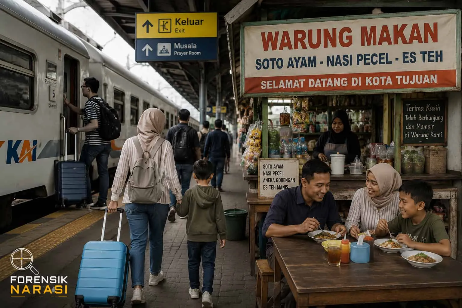 Diskon Kereta 30 Persen, Warung Kota Tujuan Ikut Panen.