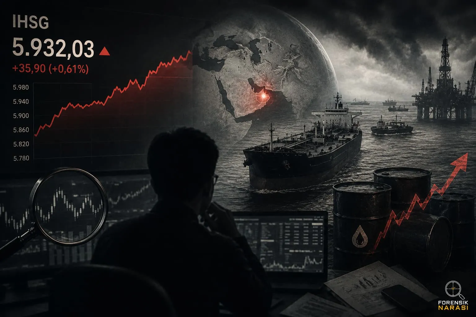 IHSG Menguat, Pasar Cermati Risiko Minyak Hormuz