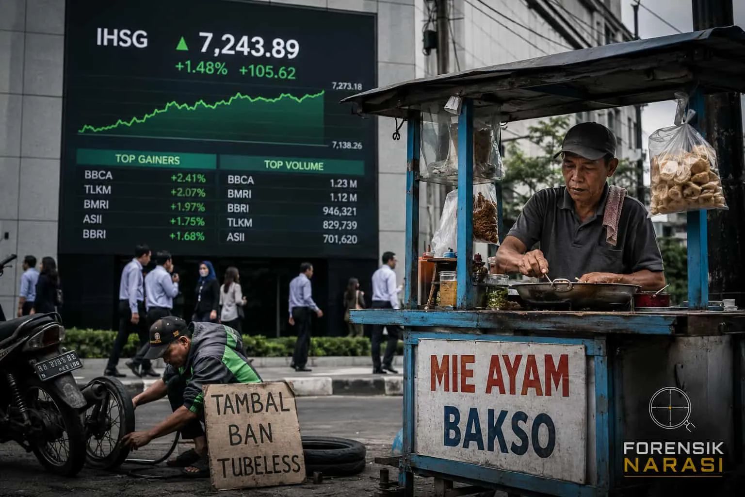 IHSG Naik, Rakyat Belum Tentu Ikut Senang