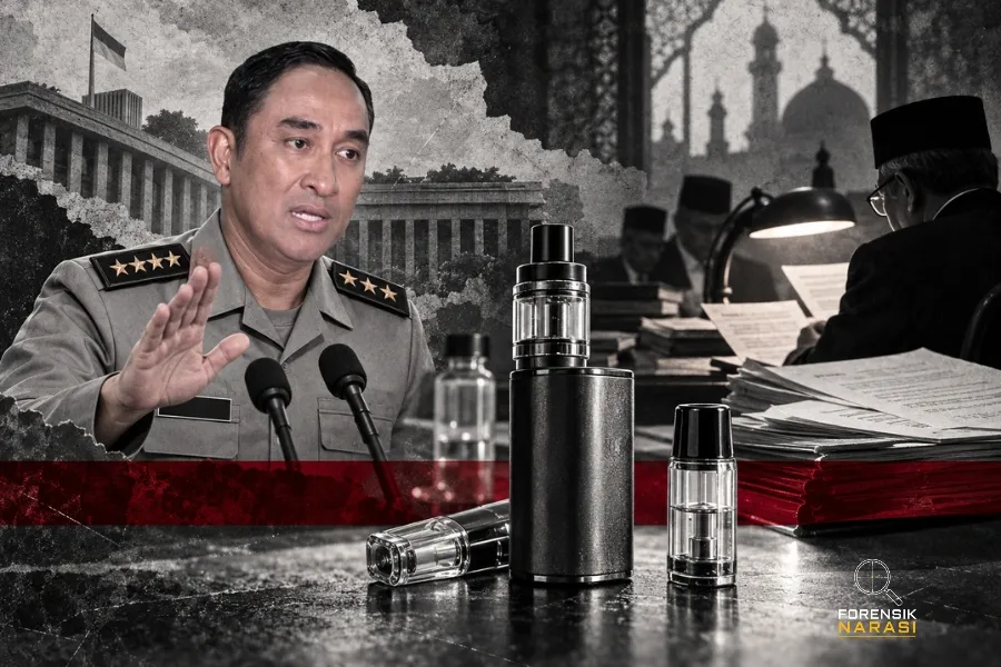 Kenapa Kapolri Minta MUI Haramkan Vape?
