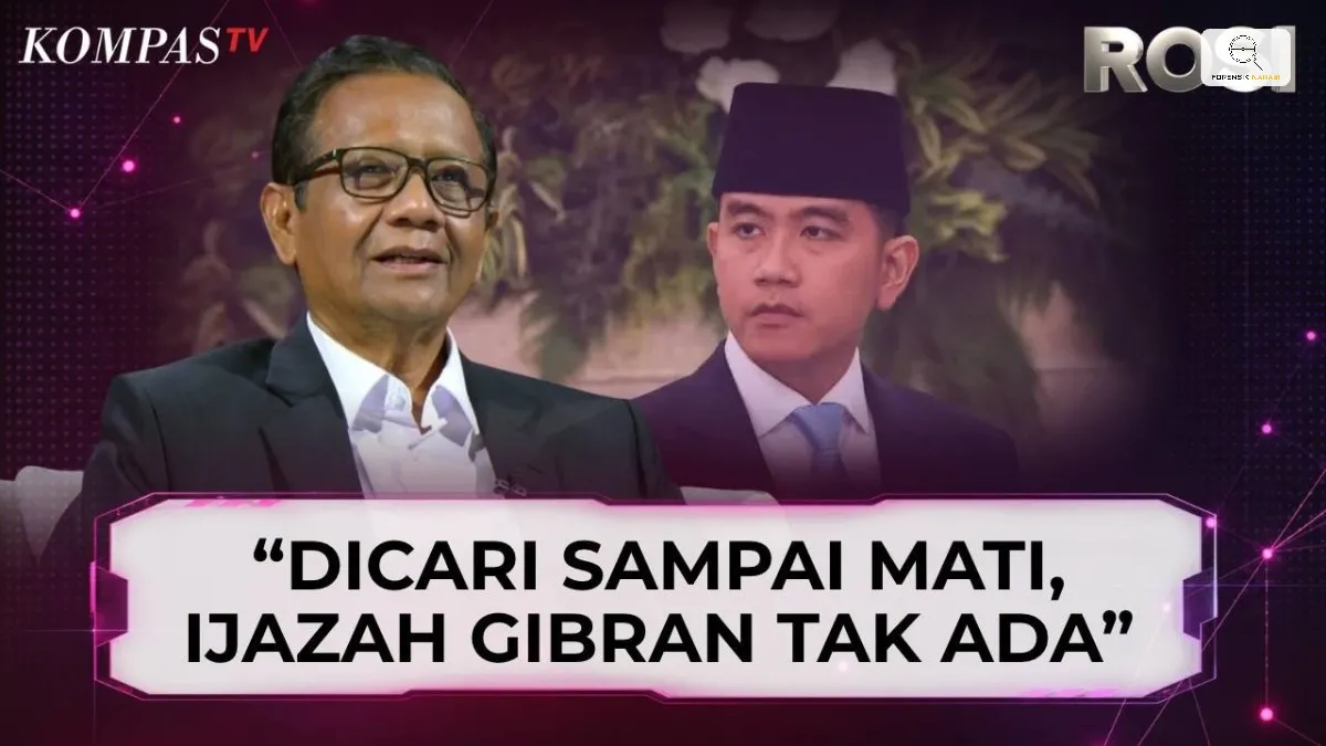 Mahfud MD Nilai Putusan MK Soal Ijazah Gibran Sudah Tepat