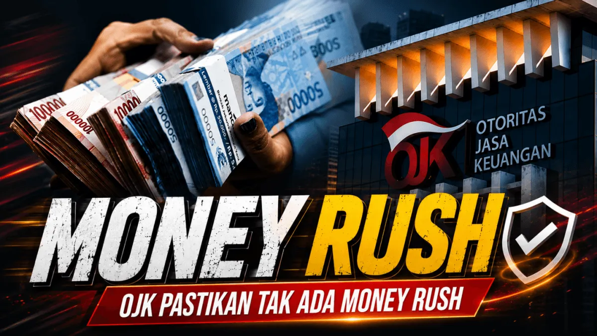 OJK Pastikan Tak Ada Money Rush Meski Rupiah Tembus Rp18 Ribu