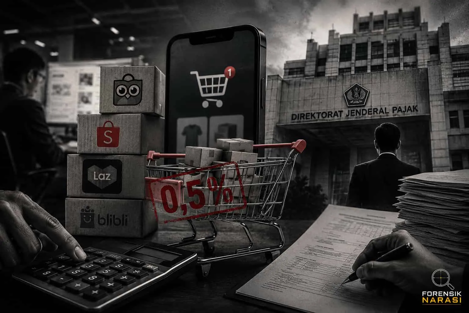 Pajak Marketplace Dipungut Mulai 1 Agustus, DJP Bidik Rp24 Triliun