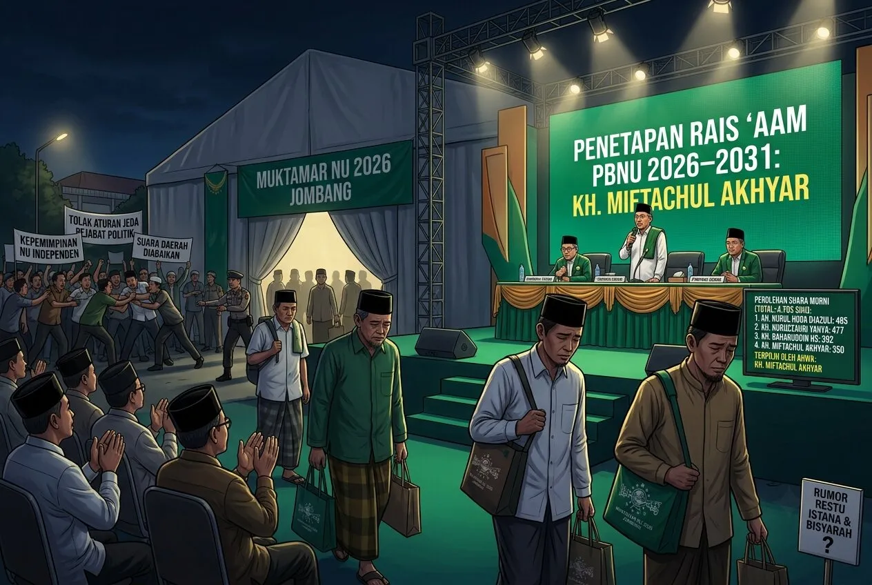 Papan Catur Menuju 2029: Membongkar Anomali Suara dan Rekam Jejak Konflik di Muktamar Jombang