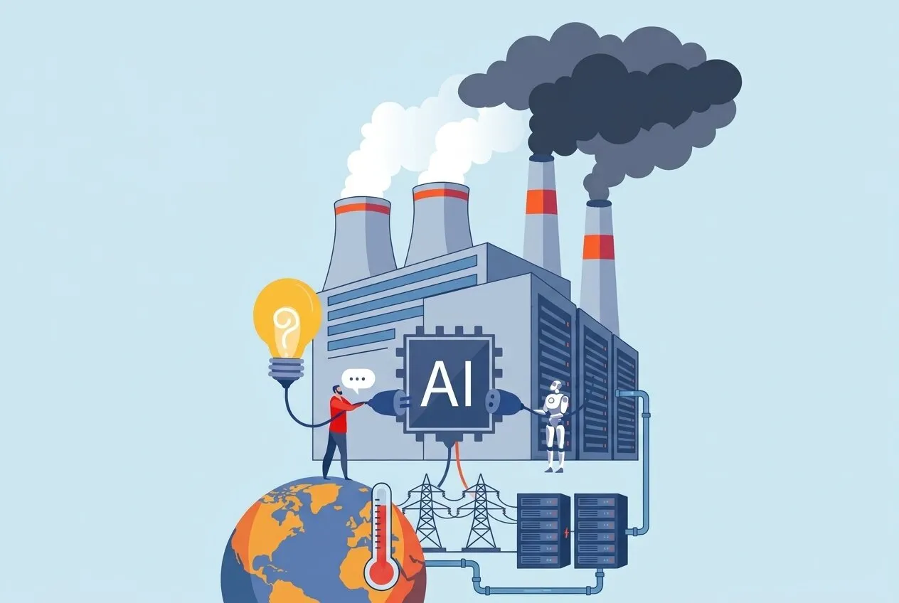 Parasit Lingkungan di Balik Layar Kaca: Menelusuri Ancaman Emisi Karbon dan Krisis Air dari Tren Foto AI