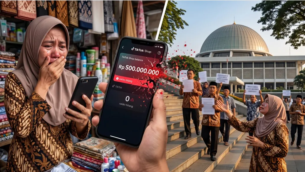 Pedagang Rembang Adukan Saldo TikTok Shop Rp500 Juta Raib ke DPR