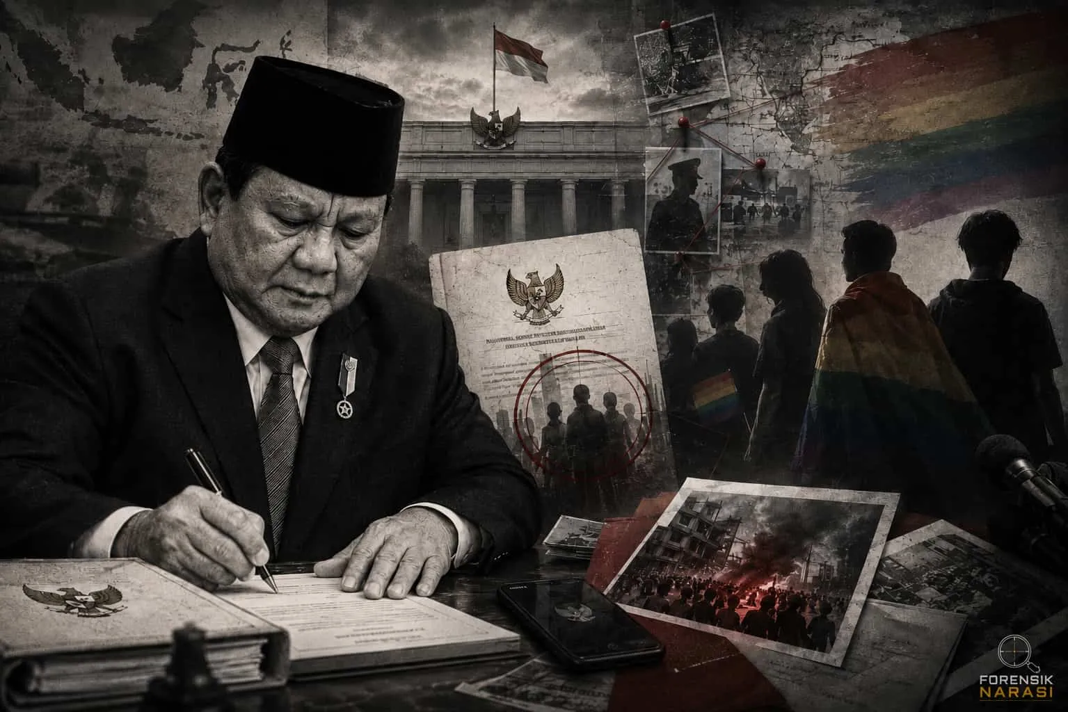 Prabowo Masukkan LGBTQ ke Ancaman Nonmiliter