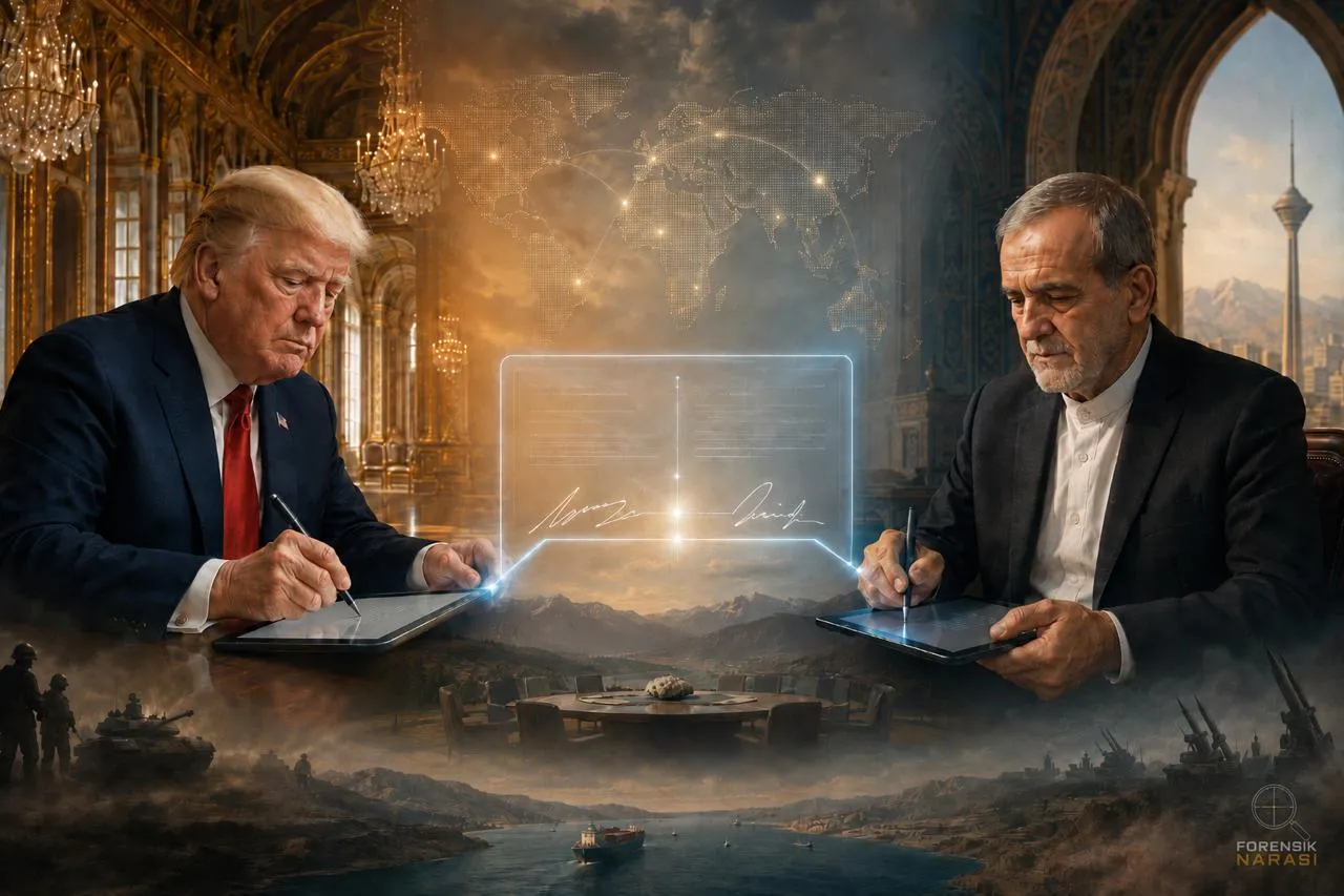 Seremoni Swiss Batal, Trump-Pezeshkian Teken Damai Secara Digital
