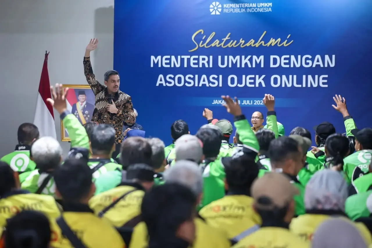 Status UMKM untuk Ojol Disiapkan Lewat Perpres, Buka Akses KUR dan Usaha Sampingan