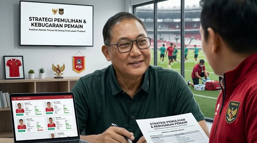 Sumardji Pastikan Pemain Timnas Fit Jelang Final Lawan Thailand