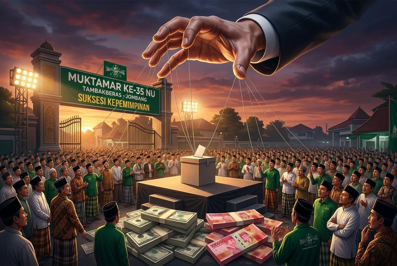 Tangan Tak Berwujud Menggerakkan Jombang: Membongkar Anomali Suksesi PBNU di Muktamar ke-35 NU