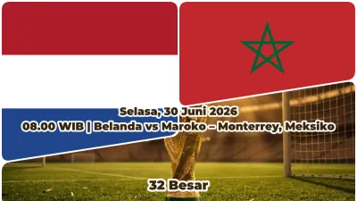 Belanda vs Maroko: Adu Set Piece dan Serangan Balik Perebutkan 16 Besar