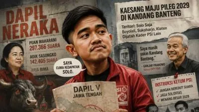 Berani Injak Dapil Neraka, Kaesang Kebagian Solo Saja