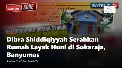 Dhibra Shiddiqiyyah Serahkan Rumah ke Warga Sokaraja Banyumas