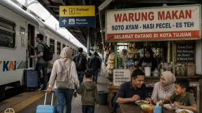 Diskon Kereta 30 Persen, Warung Kota Tujuan Ikut Panen.