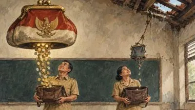 Dua Barisan Guru, Dua Dompet Negara: Rp23 Triliun untuk 242 Ribu, Dana BOS untuk 237 Ribu Sisanya