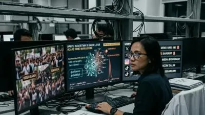 Hantu Algoritma di Balik Layar: Membongkar Amplifikasi Terkoordinasi Video Demo Mahasiswa