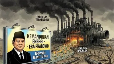 Bensin Batu Bara Mulai Dievaluasi, Biaya, Air, dan Emisinya Belum Dibuka
