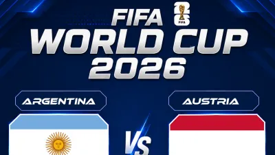 Jadwal Argentina vs Austria, Main 23 Juni 2026