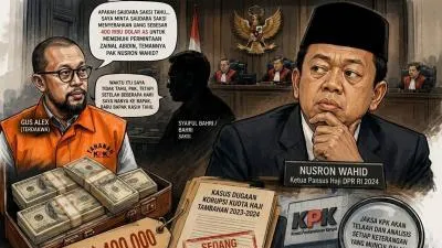 Jejak Gelap di Ruang Sidang: Menelusuri Aliran Dana Hak Angket Haji dan Menyoroti Posisi Nusron Wahid