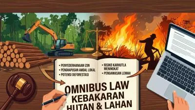 Karpet Merah di Atas Bara: Menguji Celah Omnibus Law dalam Pusaran Karhutla