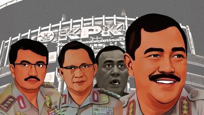 Ketika Komisi Anti-Korupsi Bertekuk di Hadapan Polisi