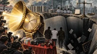 Ketika Rolex Berbicara Lebih Lantang daripada Angka Kerugian: Sitaan Rp8,4 Miliar di Kasus MBG