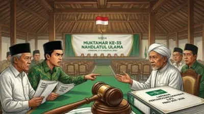 Palu Sidang Mahkamah Tertinggi: Menelusuri Celah Prosedural dan Manuver Penolakan LPJ Jelang Muktamar ke-35 NU