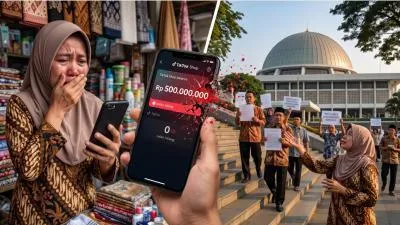 Pedagang Rembang Adukan Saldo TikTok Shop Rp500 Juta Raib ke DPR