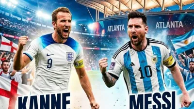 Prediksi Inggris vs Argentina: Messi Incar Final, Kane Kejar Sepatu Emas