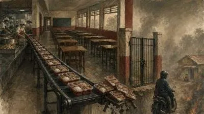 Sekolah Kosong, Dapur MBG Tetap Memasak: Siapa Memastikan Makanan Sampai ke Siswa?