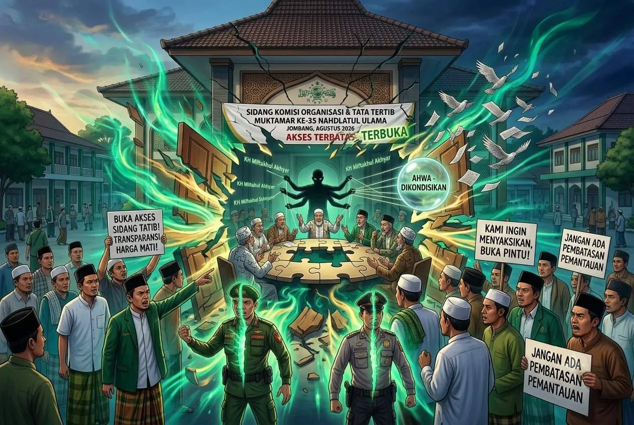 Tirai Gelap Jombang: Mengungkap Celah Prosedural dan Manuver Pemilihan dalam Muktamar ke-35 NU