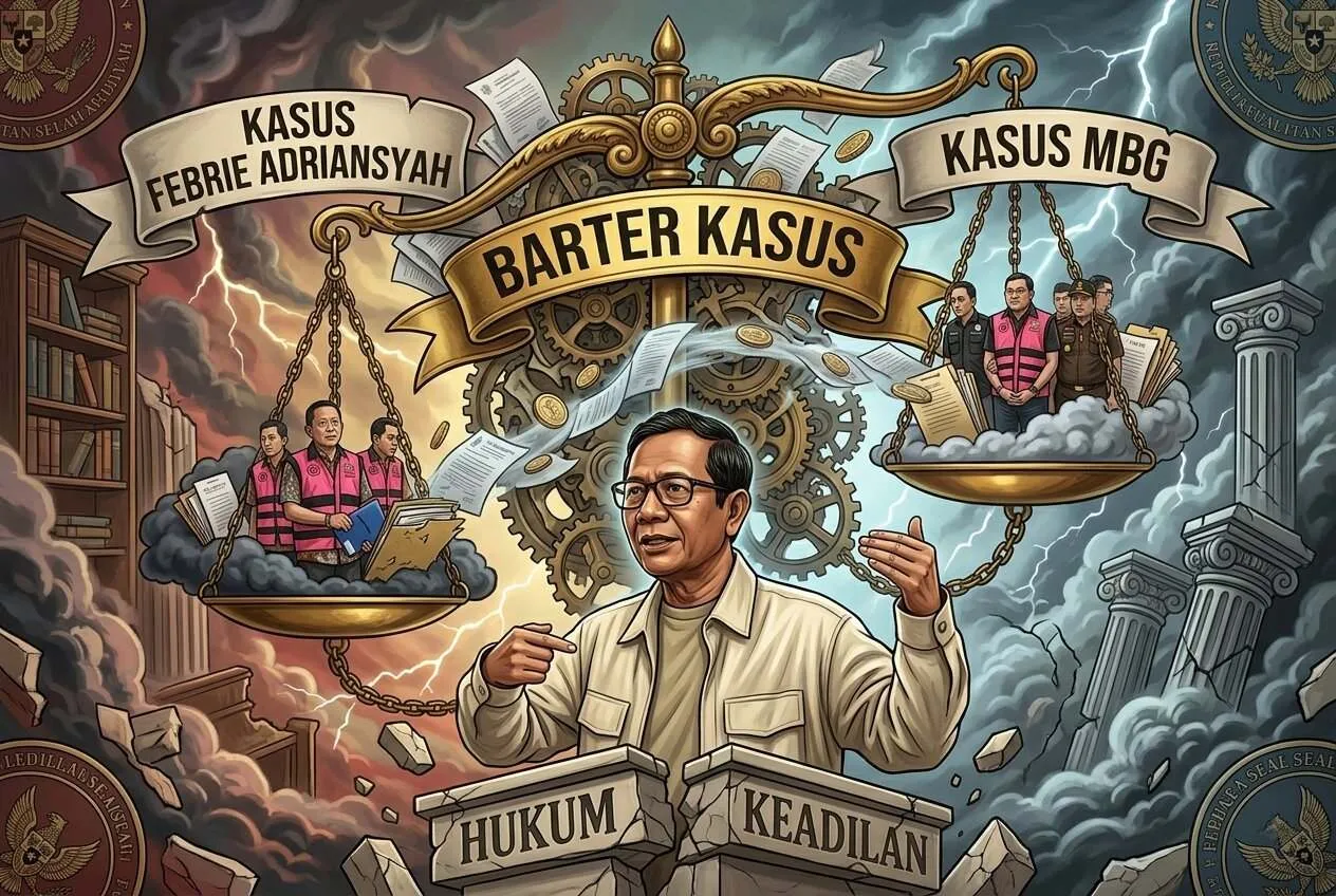 Tukar Guling di Meja Keadilan: Mengurai Dugaan Barter Kasus MBG dan Skandal Febrie Adriansyah