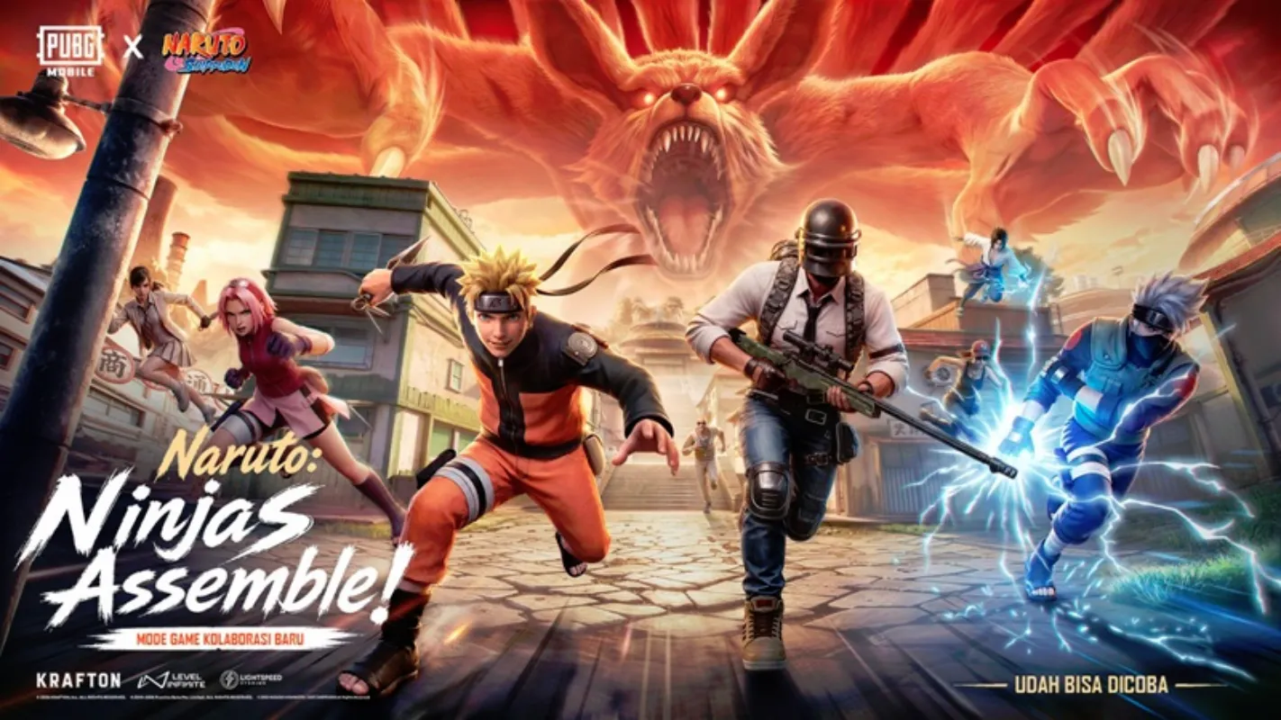 Update PUBG Mobile x Naruto Shippuden 4.5 Hadirkan Desa Konoha dan Mode Kurama