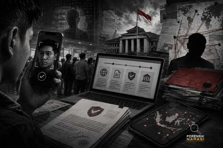 Wajah Warga Sudah Diperiksa, Kini Giliran Aplikasi Menunjukkan Surat